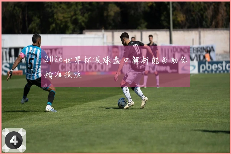 2026世界杯滚球盘口解析能否助你精准投注