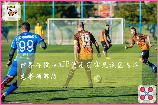 世界杯投注APP使用前常见误区与注意事项解读