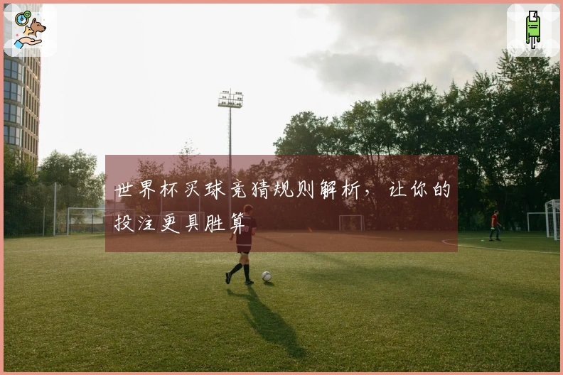 世界杯买球竞猜规则解析，让你的投注更具胜算